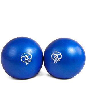 Fitness-Mad Soft Pilates Weights 1kg Pair